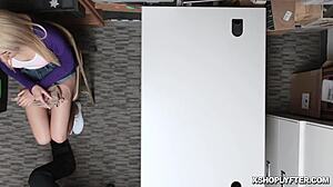 jessica jones chats with the lp officer at the office