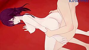 Hey, watch Serval Landau and Kafka in intense hentai sex!