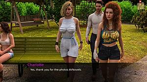 Nursing back to pleasure 37: walk with two hot teen 18+s