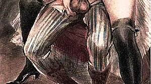 vintage erotic drawings