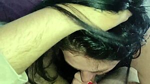 Amateur Mature Milf Sucks and Takes Cum in Mouth