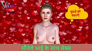 Sex with step-brother - hindi audio sex story. 3d Indian Not Brother Scenario