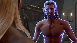 Naked Baldur's Gate 3 Playthrough: Gale's Intense Gay Sex Scene Without Mods