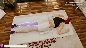 Massage turns into hot sex session!