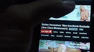 i fuck skinny ebony teen's ass on the street in brazil