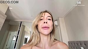 Argentina fucks her husband's best friend in lingerie