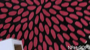 Naughty slut gets her tight pussy fucked hard by sexy pair.