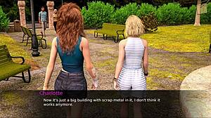 Nursing back to pleasure 37: walk with two hot teen 18+s