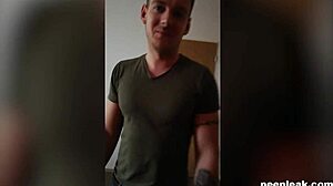 Amateur couple says, 'let's fuck after a hard day'