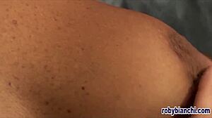 Milf with big natural tits directed by Roby Bianchi