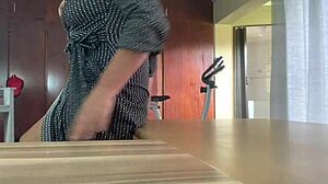 secret office affair: boss caught fucking secretary on cam