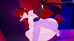 Hindenburg and Baltimore engage in intense sex in Azur Lane