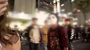 i'm totally hooked on this erotic bunny chick in shibuya for halloween sex!