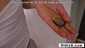 Bouncing Wild on an Old Cock After Workout!