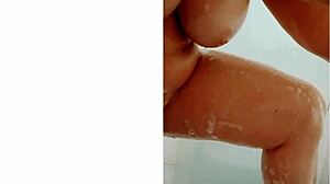 Latina Rides Big Cock in Cowgirl with Fake Tits