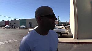 I fuck my skinny slave's shaved pussy and ass with big cock