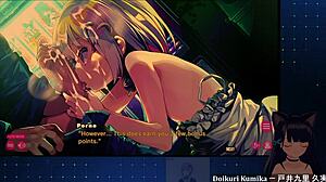 1 porno blowjob and stylish fights with chainsaw girl dohna dohna in bondage game?