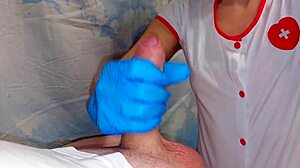 Nurse Gives First Aid To Horny Cock