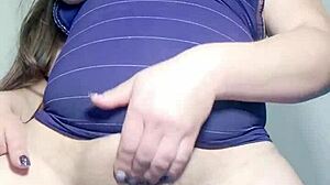 unsatisfied neighbor pleasures herself for me when we meet, touch without protection and release inside as a prostitute 1