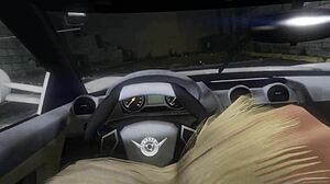 First Person Hooker Sex in Gta 5 Car.