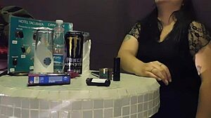 Karen undergoes a casting interview for a mexican amateur role.