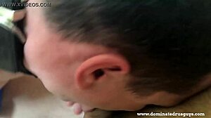 Russian gay men explore hard sex with toys and bondage for the first time