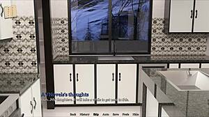 exploring new memories with brunette in game