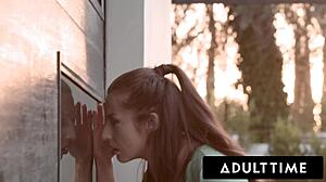 Milf Dee Williams Licks Shaved Pussy Of Curious Tenant Spencer Bradley To Orgasm