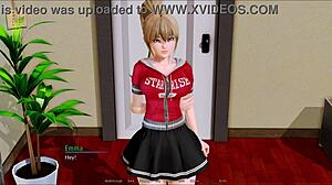 Exploring harem hotel in game 174