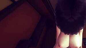 Hinata Hyuga's sensual body invites a POV fuck in this suggestive scene.