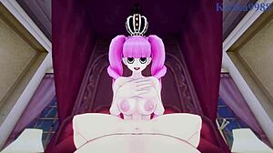 I'm obsessed with perona and carrot's intense sex in one piece pov hentai.