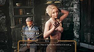 Noblewoman and servant engage in wild threesome!