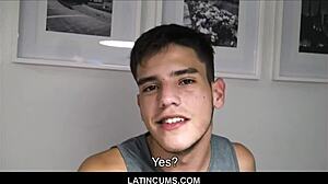 Hot young latin boys orgy for cash