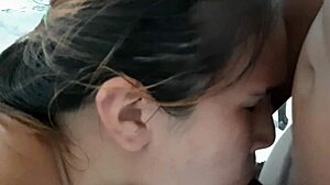 I surprise my stepsister in the shower with my cock. Fucking her until cum fills her big ass.