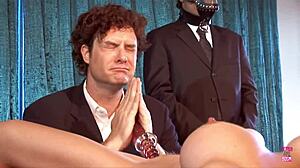 In this orgy girls played with sex toys but got cum later