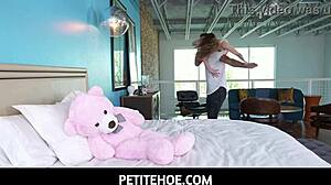 Playful petite babe mazy myers with quinton james in a fun scene