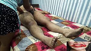 Hot Indian Nurse Gives Handjob In Outdoor Massage Parlour!