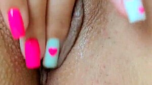 Early Morning Pussy Masturbation Leads to Multiple Orgasms! Shaved and Horny!