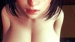 Hinata Hyuga's sensual body invites a POV fuck in this suggestive scene.