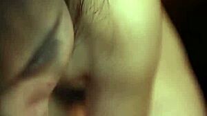 A young Thai teen rides a big white cock in cam video