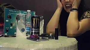 Karen undergoes a casting interview for a mexican amateur role.