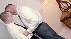 i'm the mormon elder tugging my cock