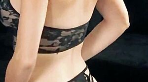 I watch my perfect body stepdaughter get a facial and creampie