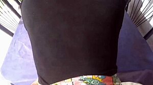 my petite argentinian mother-in-law and i share some intimate moments