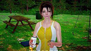 I play as Trina's goddess with fingering and handjob