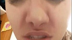 With Stockings On My Face, I Have A Very Pig Face And Nose