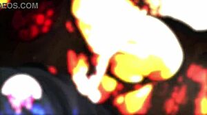 Mara performs sloppy deepthroat blowjob and face fucking for the job interview