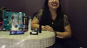 Karen undergoes a casting interview for a mexican amateur role.