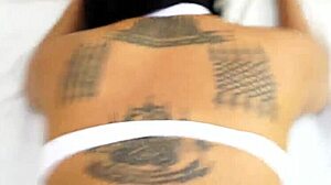 Asian girlfriend takes hard fuck doggystyle