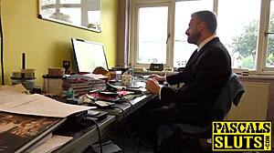 Hot babe Misha Mayfair meets Pascal for session